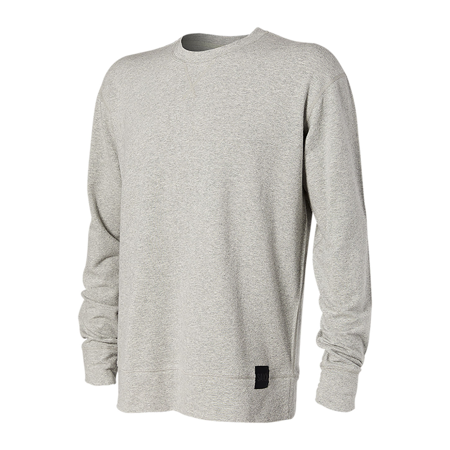 3SIX FIVE LS CREW - ASH GREY HEATHER