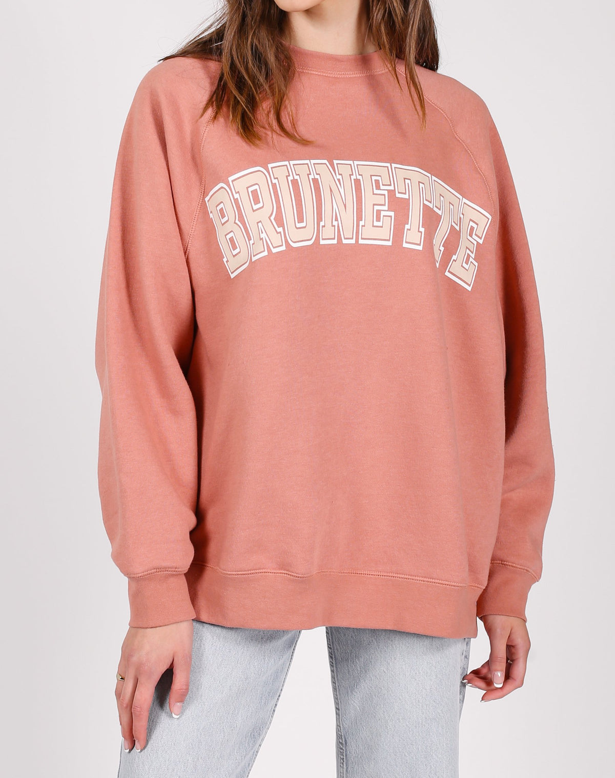 'BRUNETTE'  NOT YOUR BOYFRIEND'S CREW