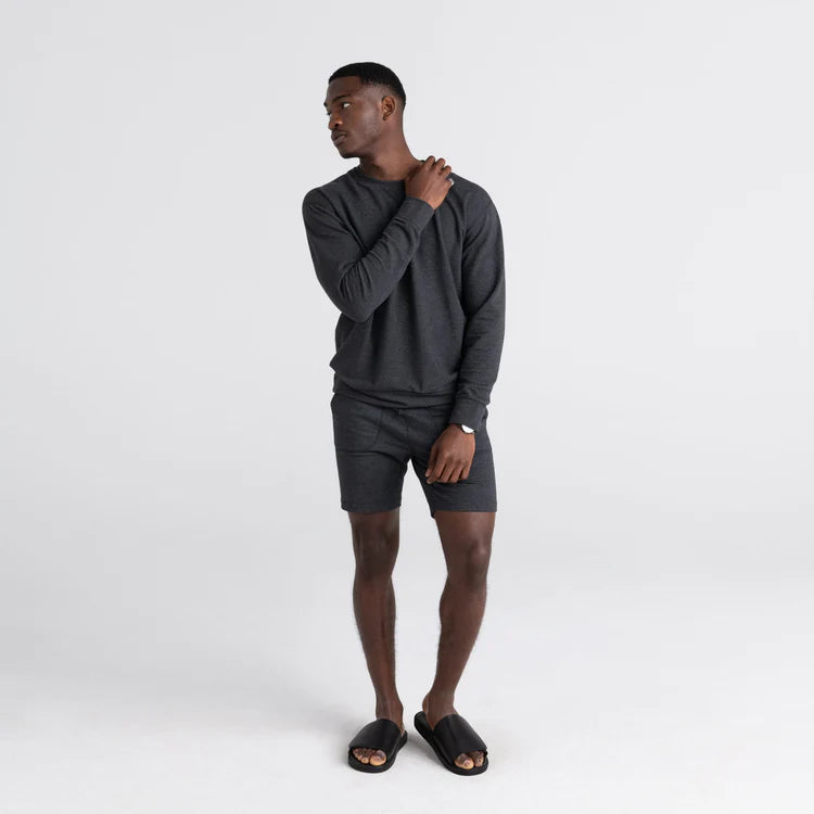 3SIX FIVE SHORT - BLACK HEATHER