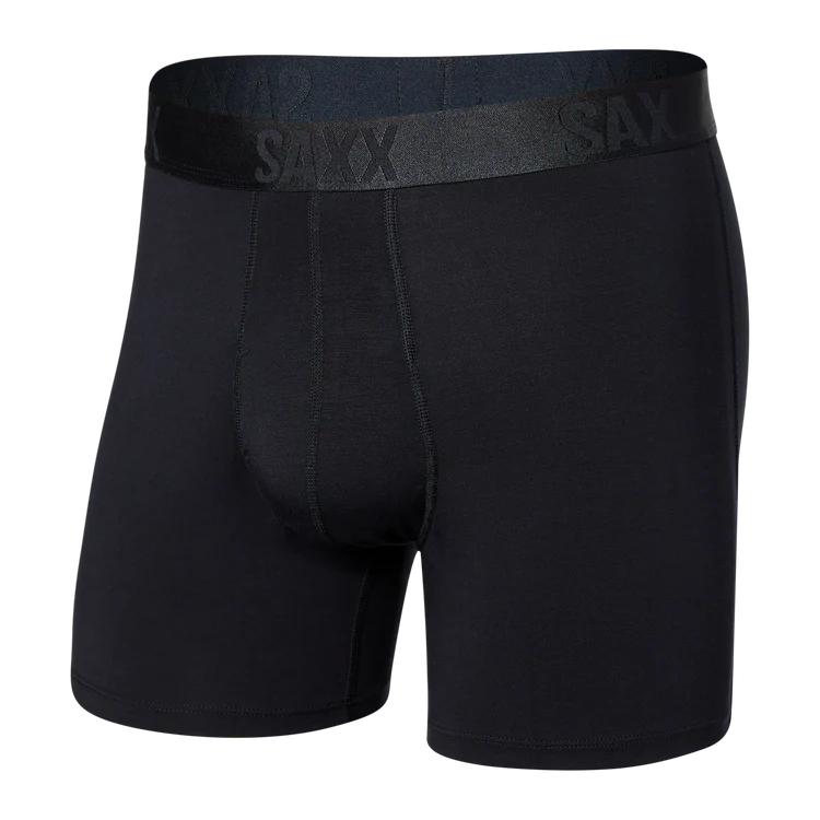 22ND CENTURY SILK BOXER BRIEF - BLACK