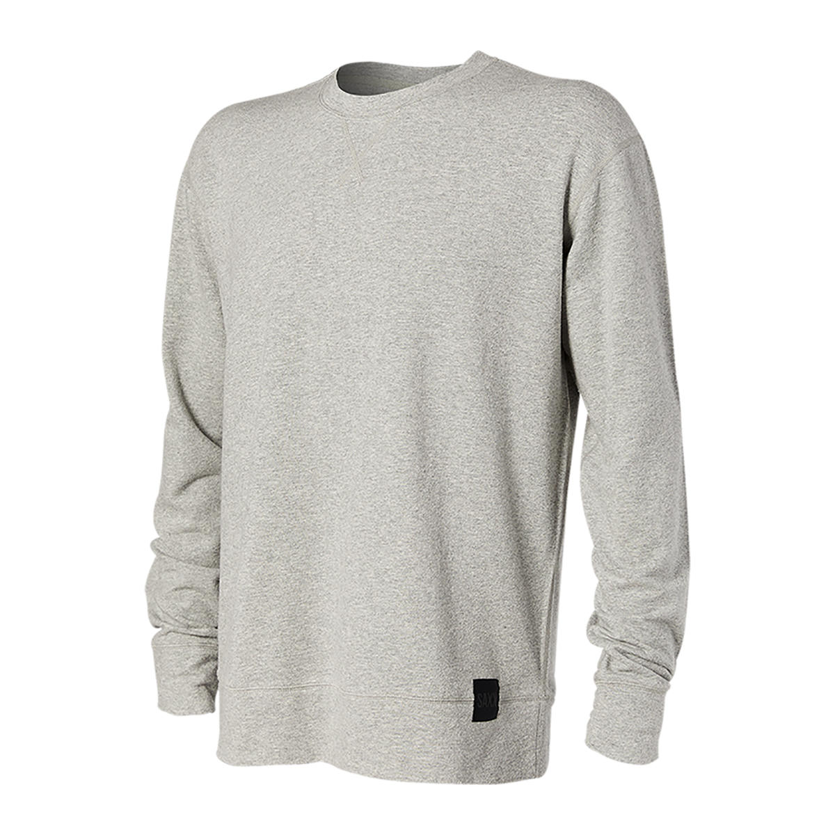 3SIX FIVE LS CREW - ASH GREY HEATHER